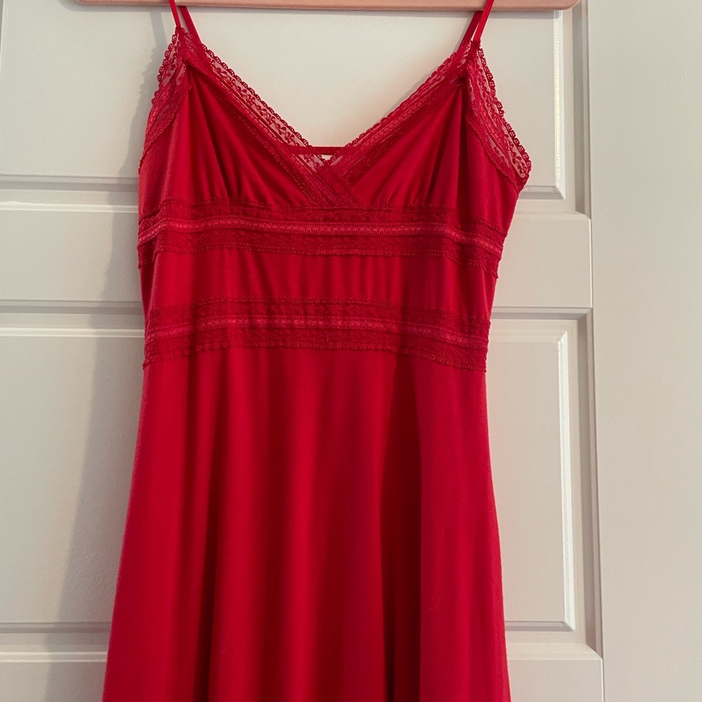 lucy lucy love red dress midi coquette y2k lacy dress